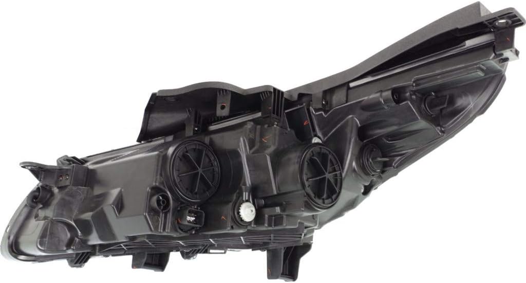Black Housing Headlight Pair for Hyundai Sonata 2015 2016 2017 K8059