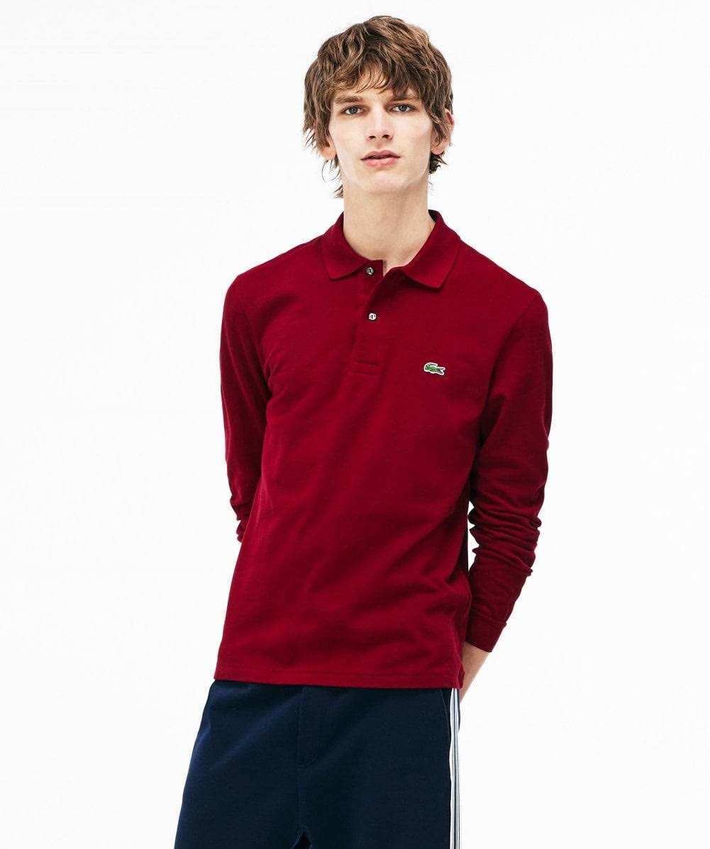 Long Sleeve Pique Polo J507