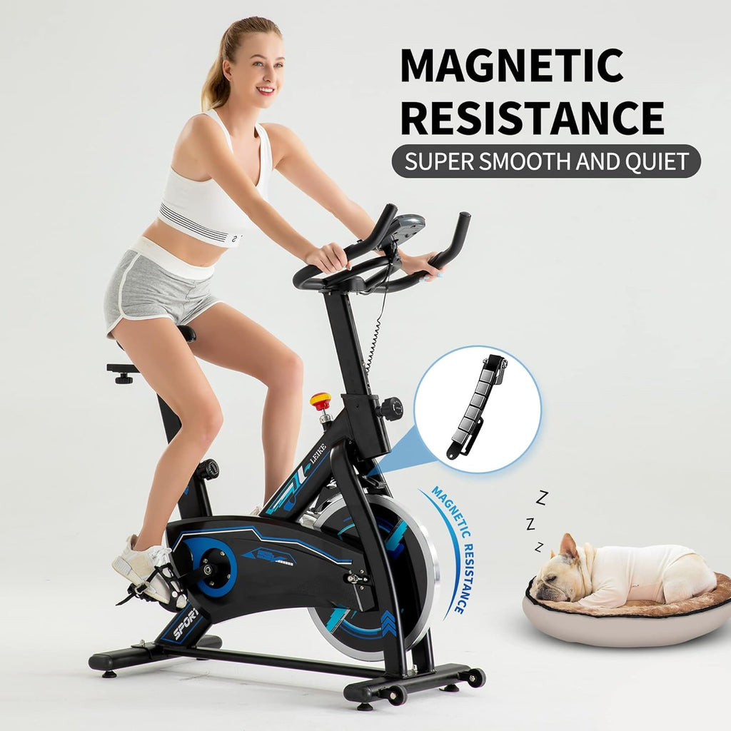 Exercise Bike Magnetic Resistance with Digital Monitor G78058