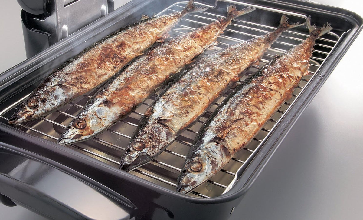 Metallic Gray Fish Roaster J88780