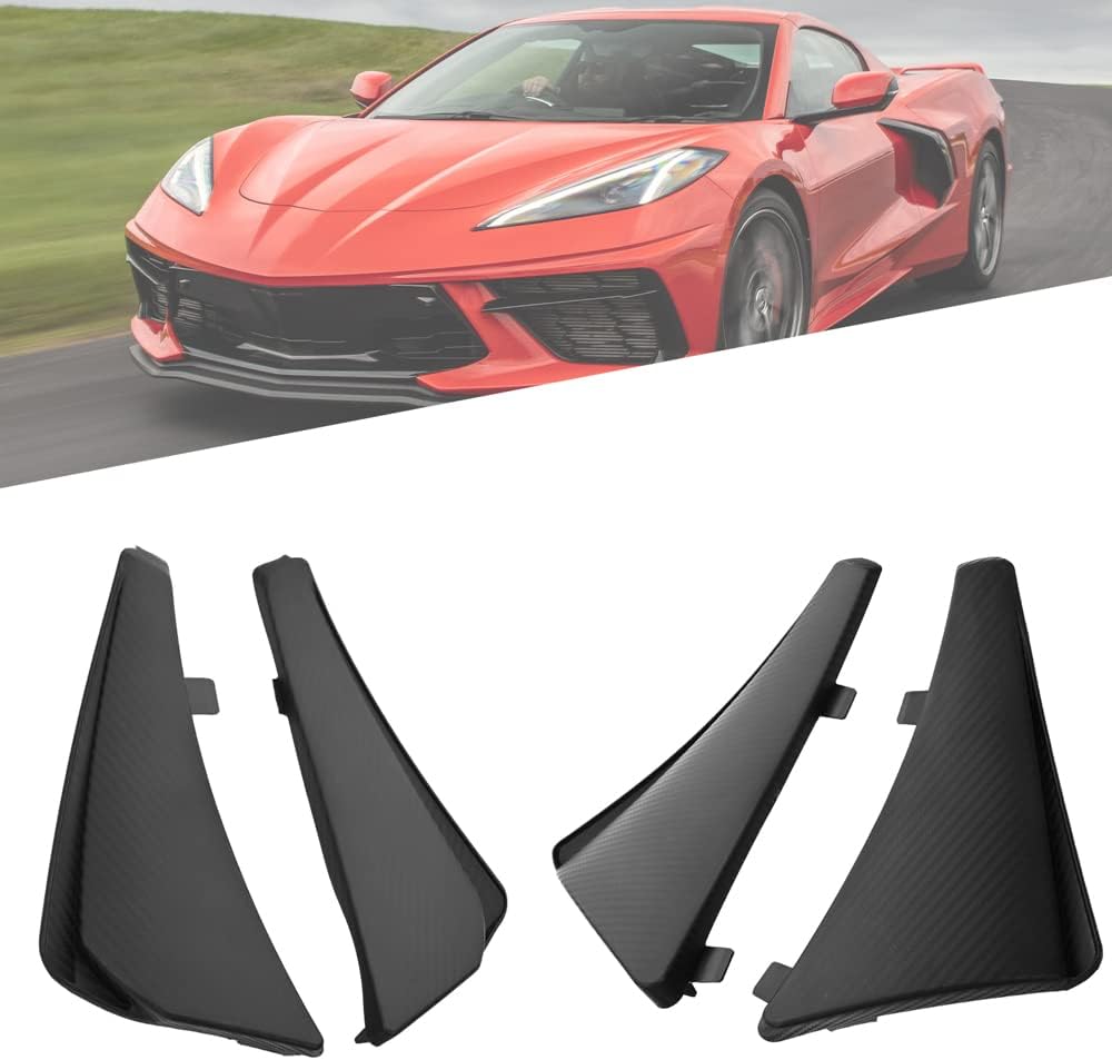 ABS Plastic Splash Guards Wheel Mud Flaps for Corvette C8 2020-2022 P500
