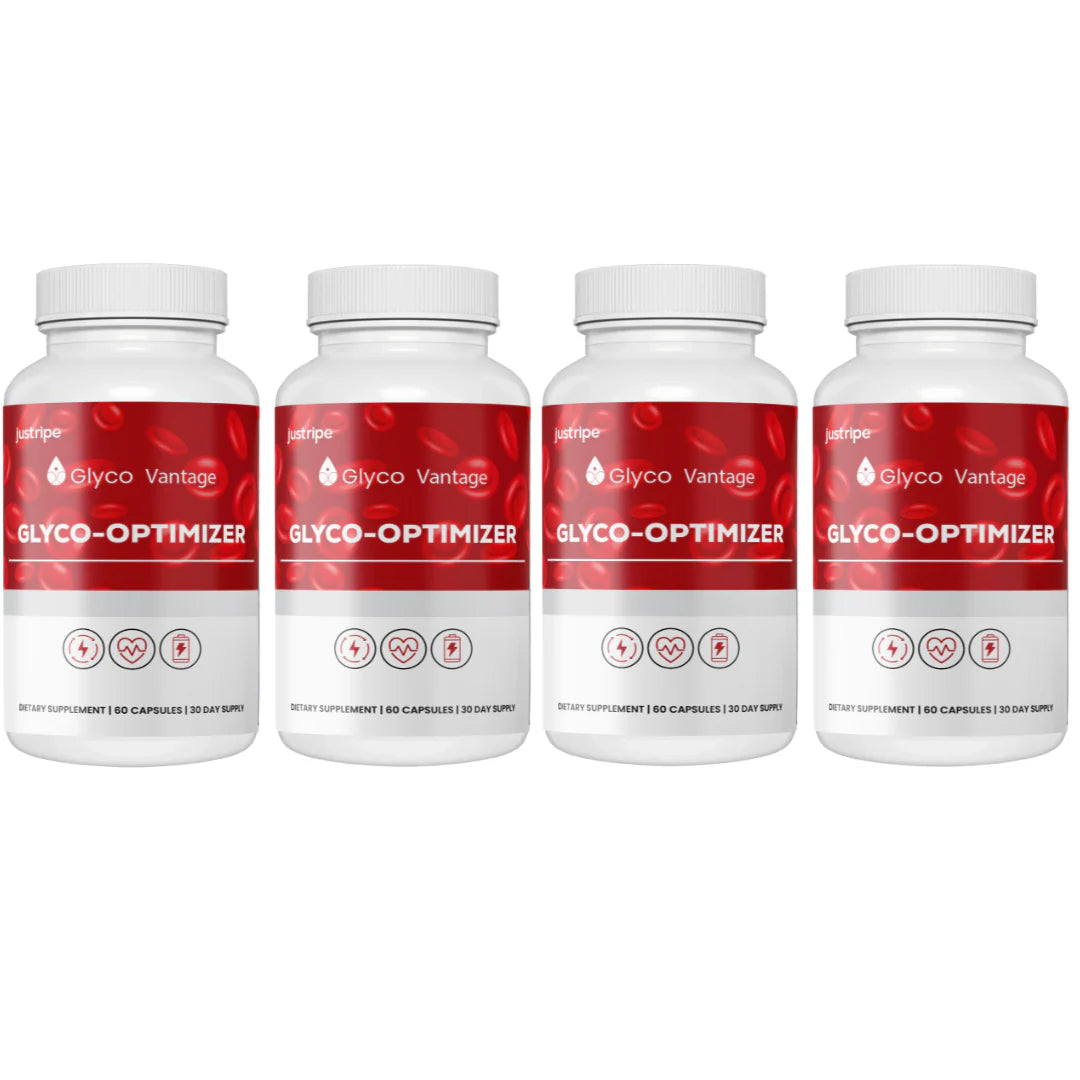 Blood Sugar & Pressure Supplement 4 Bottles V13121