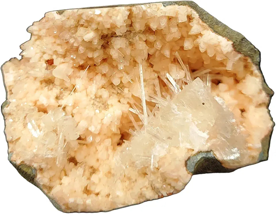 Heulandite and Mesolite Healing Crystals Rock Stone L7844