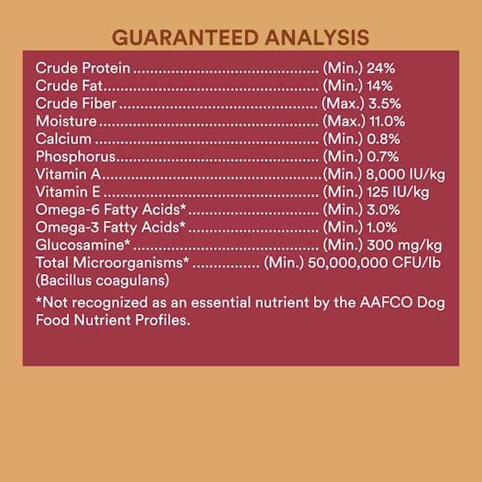 Whole Grains with Pork Beef & Lamb Dry Dog Food Y7825