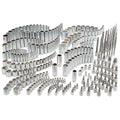 1/4 & 3/8 & 1/2 in. drive SAE 6 and 12 Point Socket Set 299 pc C3095