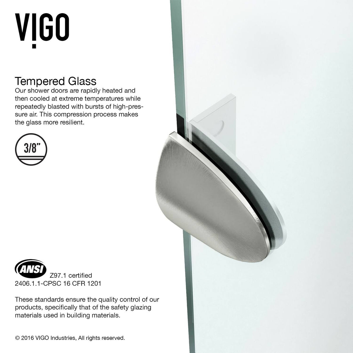 Frameless Clear Shower Enclosure X5932