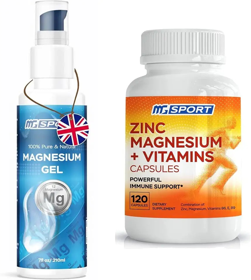 Zinc and Magnesium Bundle for Muscle Recovery Z1815