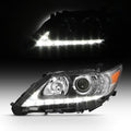 2013 2015 Lexus ES350 ES300h Halogen Projector LED DRL Headlight Assembly Driver Side T377