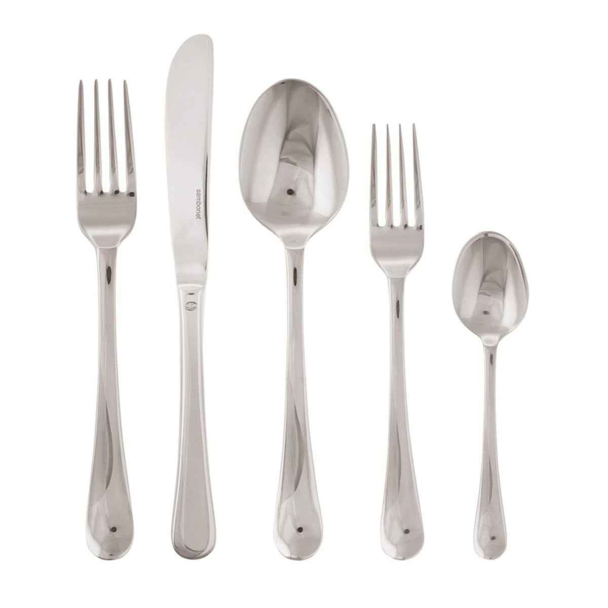 5 Piece Place Setting Solid Handle X54711