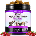 15-in-1 Dog Multivitamin Chews with Glucosamine and Probiotics, 150pcs Q8669