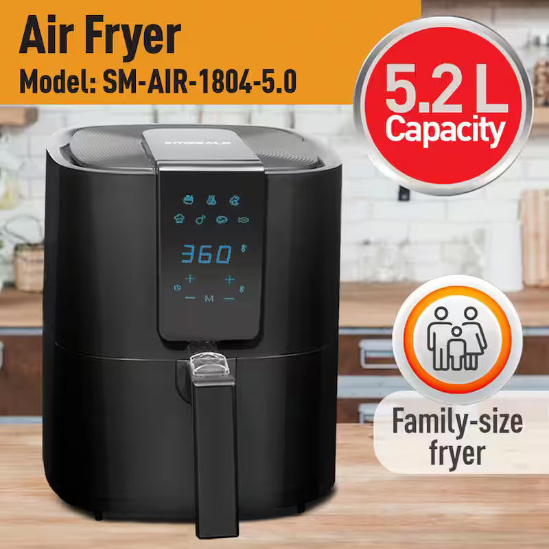 Black Digital Air Fryer G832800