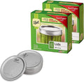 Wide Mouth Mason Jar Lids 12-Count per Pack (2-Packs Total) L9705