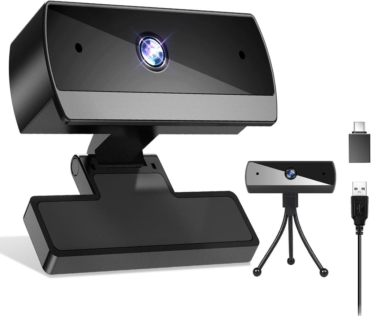 4K Webcam with Microphone, Auto Focus, USB, Pack of 2 W632