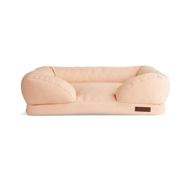 Recycled Fabric Pink Dog Bed U62913