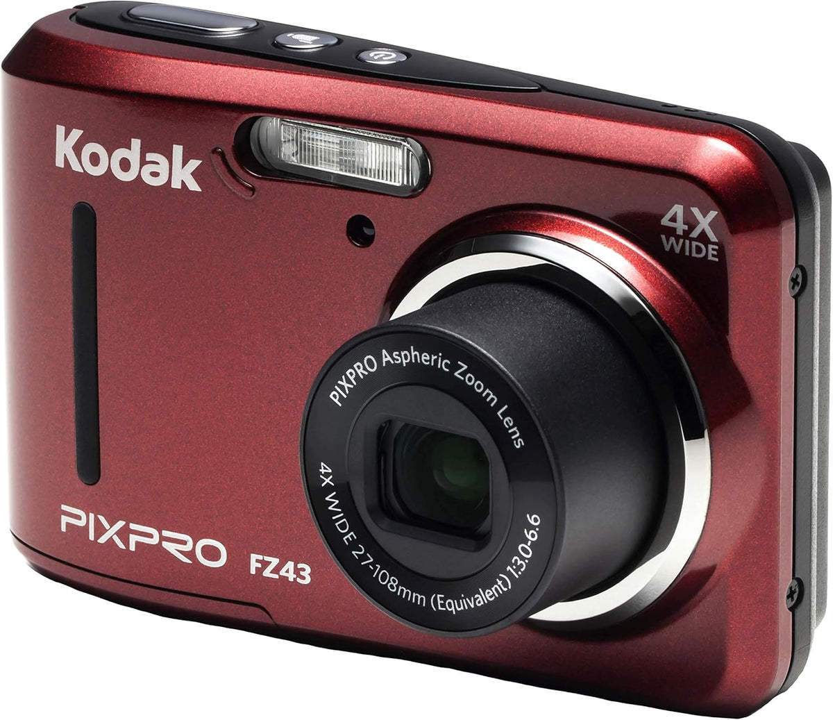 16MP Digital Camera with 4X Optical Zoom and 2.7 LCD Screen Black G151