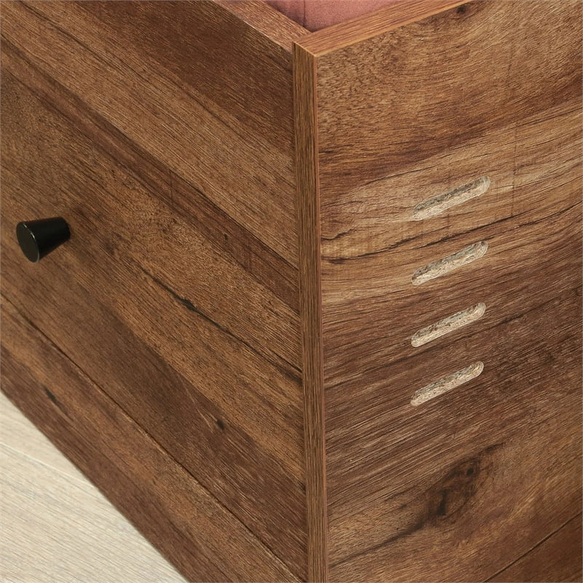 Vintage Oak Engineered Wood Bed M98746