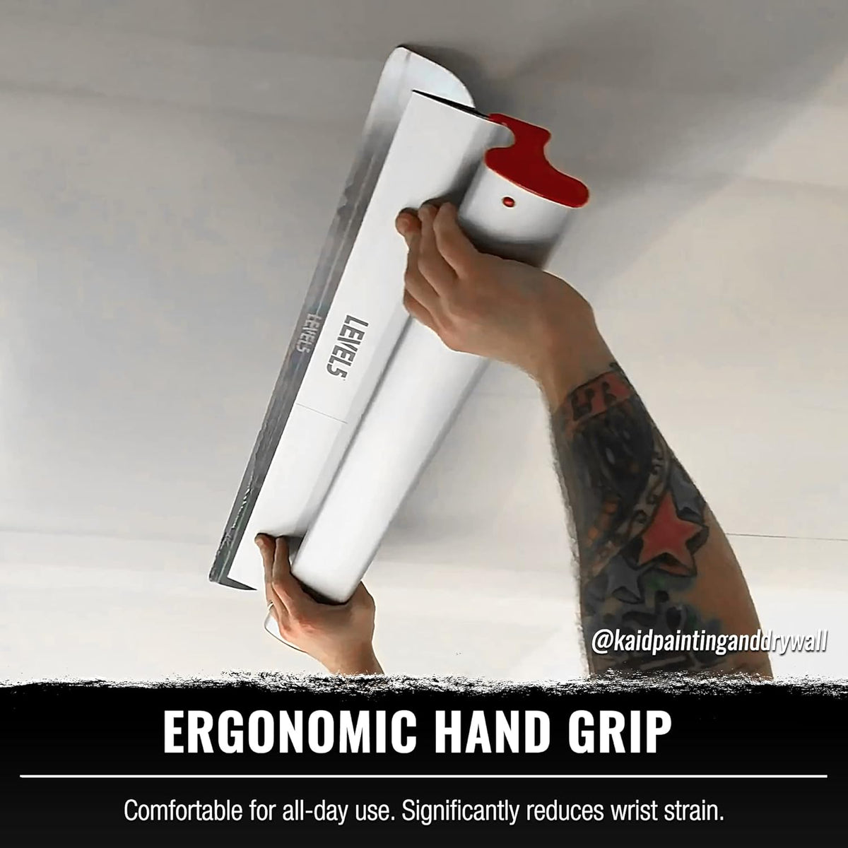 10 Blade + 40-67 Extension Handle Drywall Knife T970179