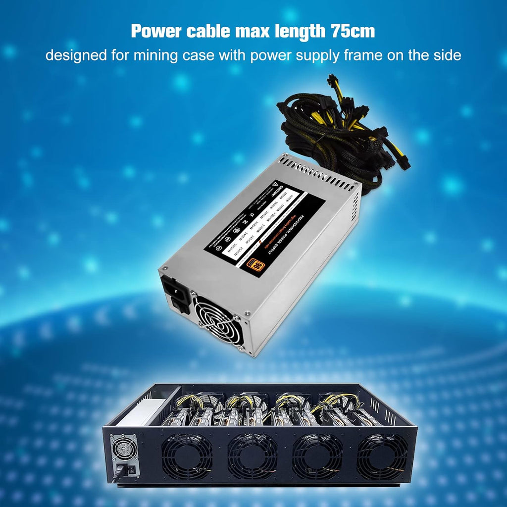 2500W 2U Single Channel Mining Power Supply Q788246