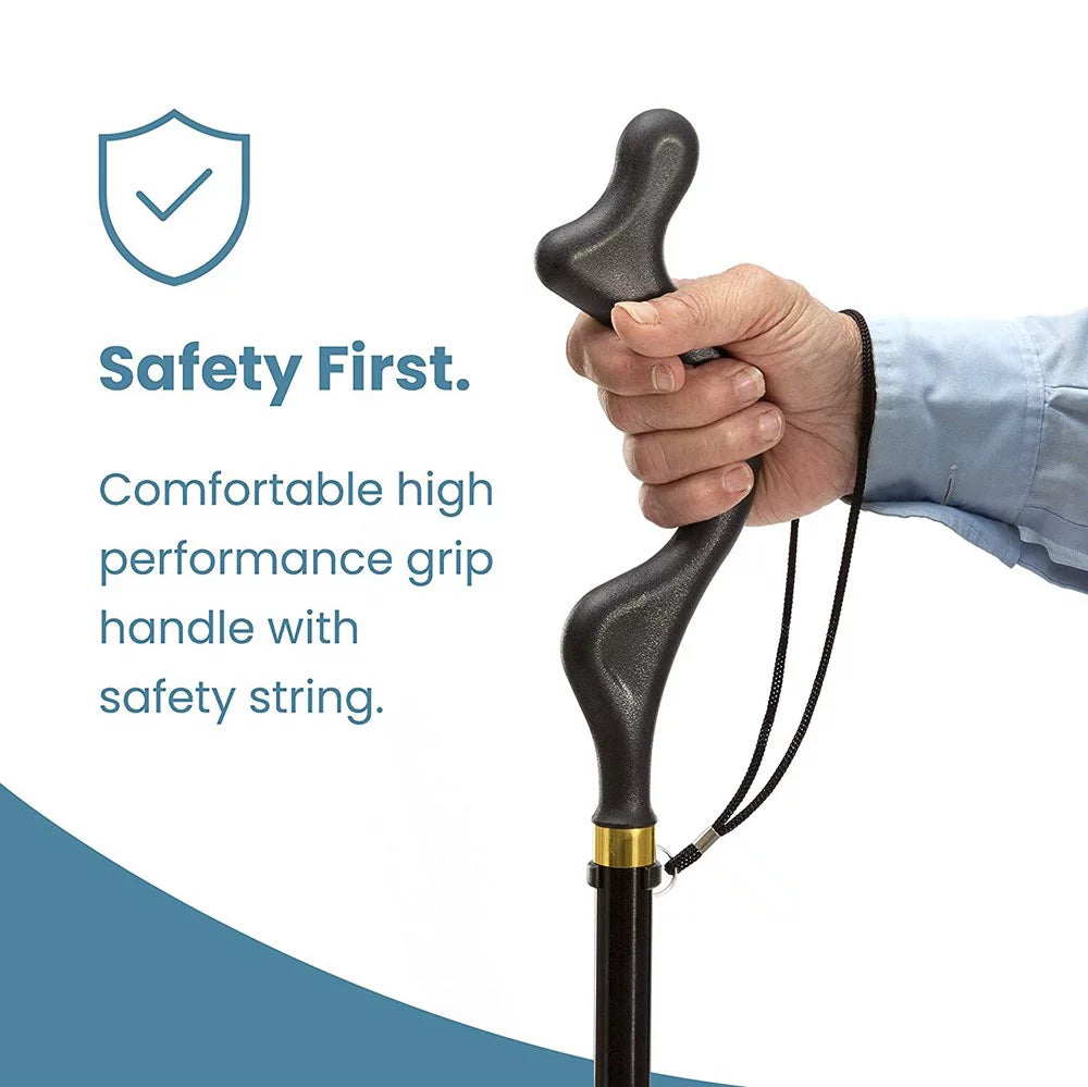 10 Adjustable Heights Self Standing Folding Walking Cane N572660
