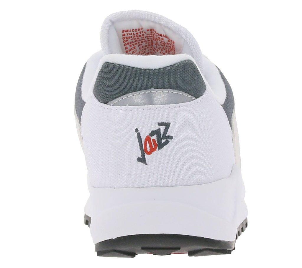 White Grey Red Saucony Jazz 4000 Sneakers W91013