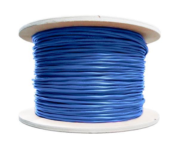 Cat6a Riser Bulk Ethernet Cable, Unshielded CMR, UTP, 23 AWG Orange H927