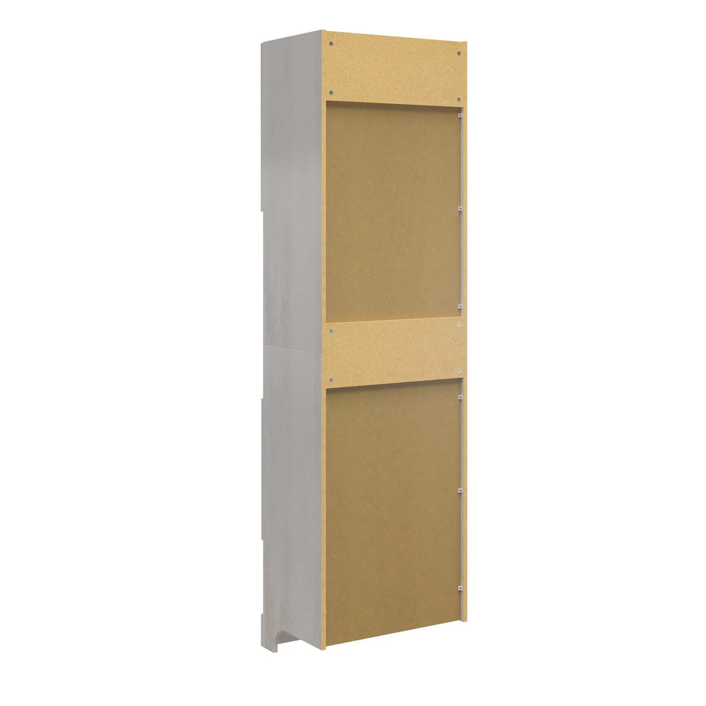 2 Door 2 Drawer Modular Closet Unit, Ivory Oak Q625498