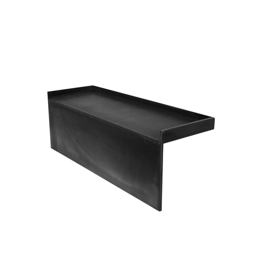 37x22 Single Threshold Shower Base with Bench and Drain I8897