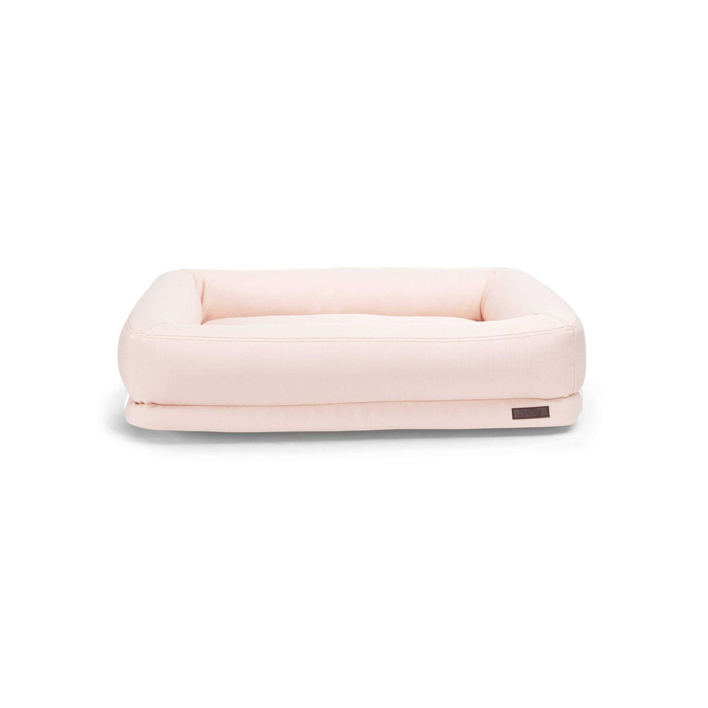 Recycled Fabric Pink Dog Bed U62913