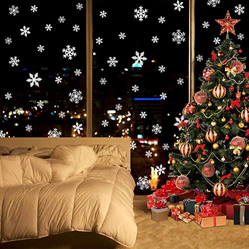 240 Pcs Christmas Window Clings Z841788