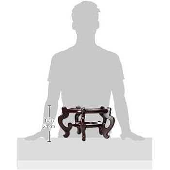 Rosewood Fishbowl Stand G178668