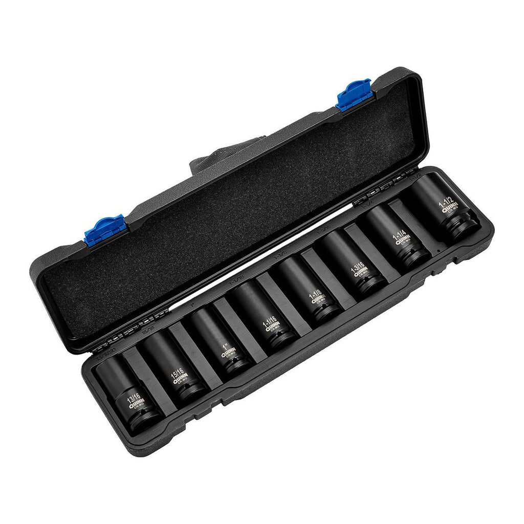 3/4 in. Drive SAE Deep Impact Socket Set, 8-Piece V9456