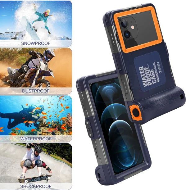 Waterproof Protective Case for Phones Up to 6.9 Inch T7467