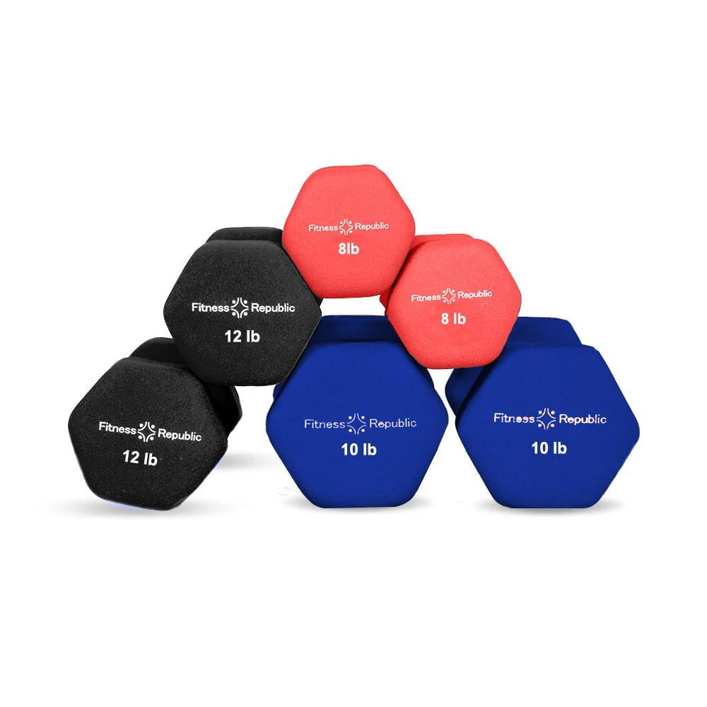 Neoprene Dumbbell Pairs Combo S912