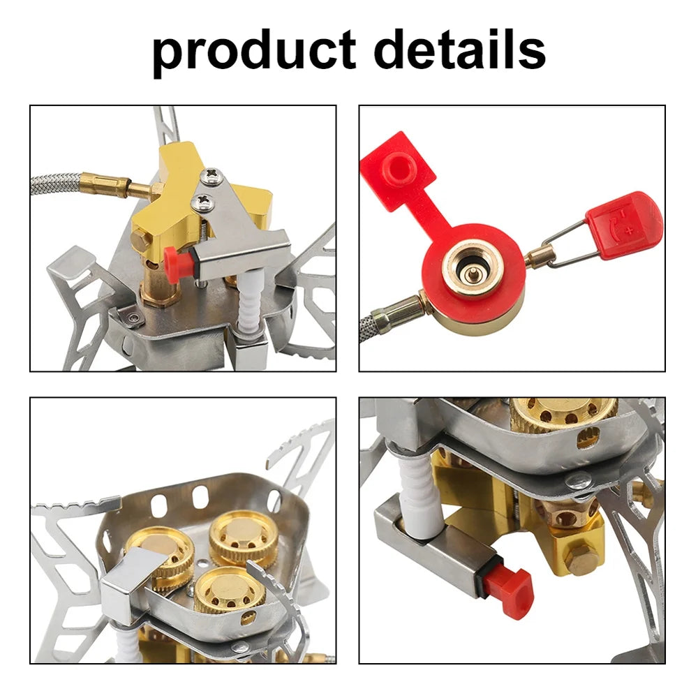 6800W 3 Core Camping Stove Y91875
