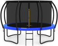 8FT 10FT 12FT 14FT Trampoline with Enclosure and Ladder O562