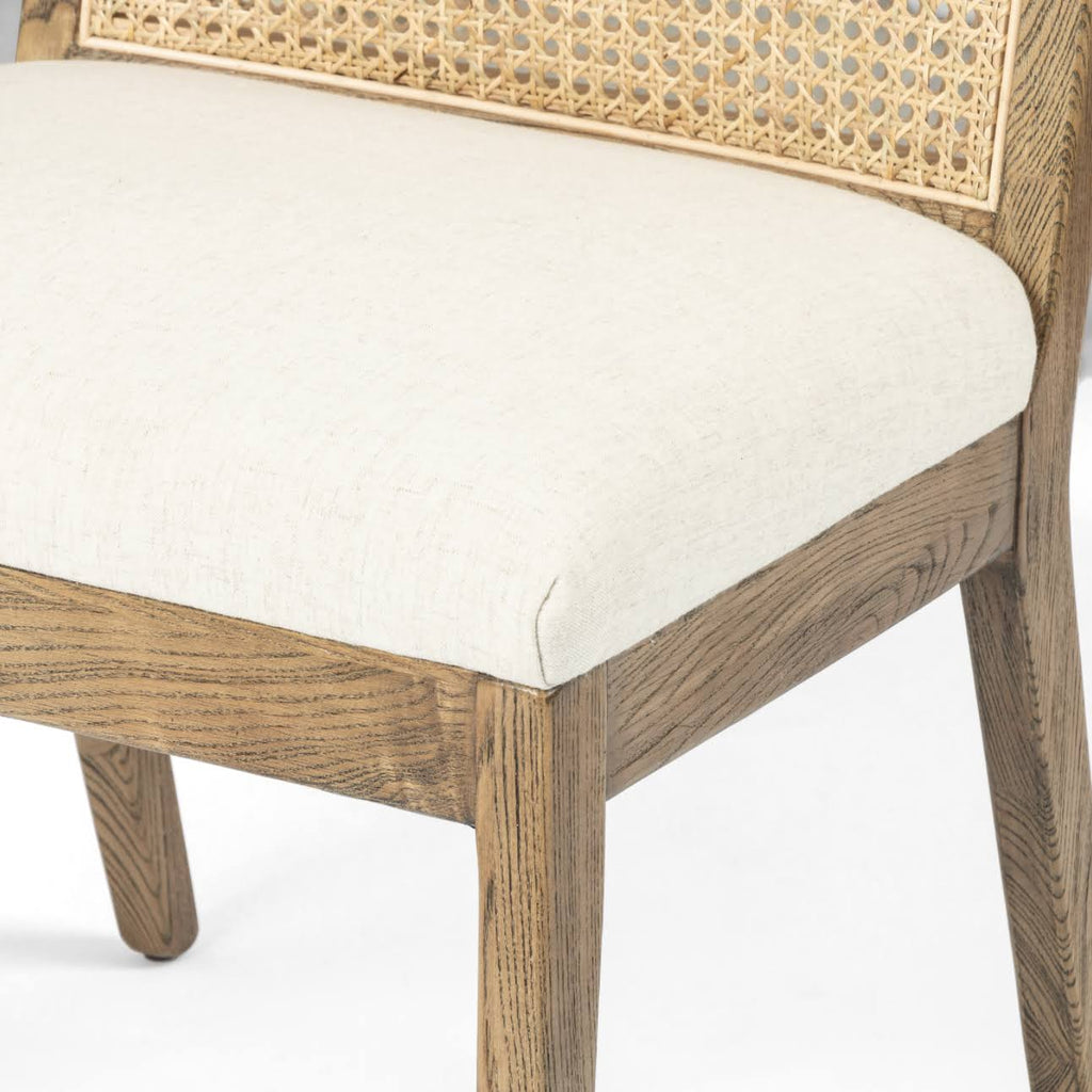 Armless Cane Dining Chair X91115