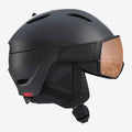 Black/Red Accent Helmet P586