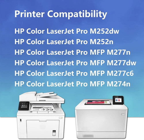 1 Pack Yellow CF402A Compatible Toner Cartridge P8964