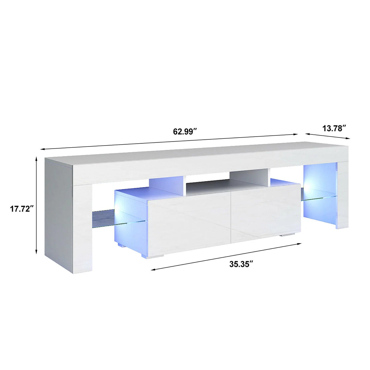 Black TV Stand U714822