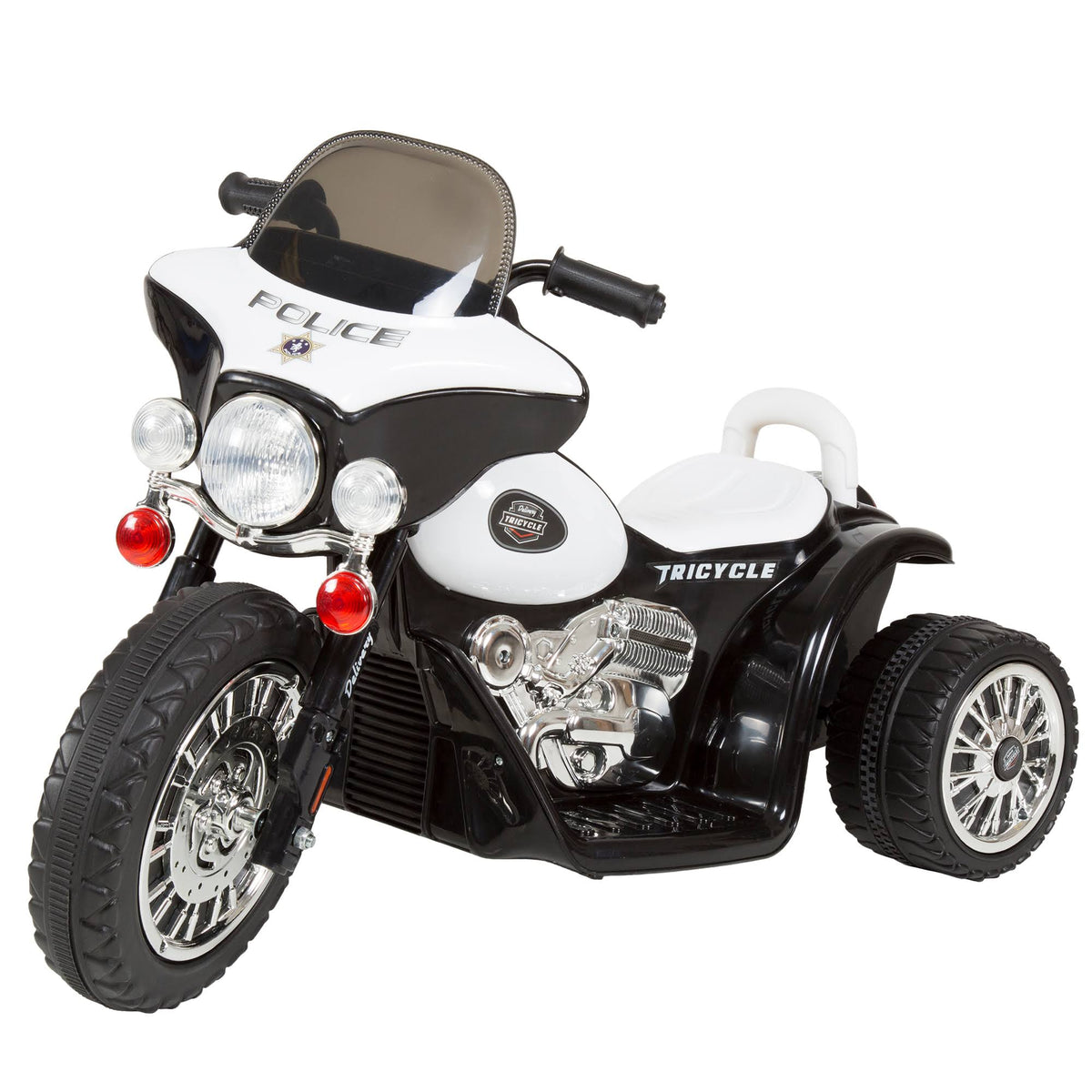 Black Mini Three Wheel Chopper P758
