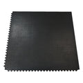 Black 12mm x 36 in x 36 in Rubber Tiles 8 Pack Q110