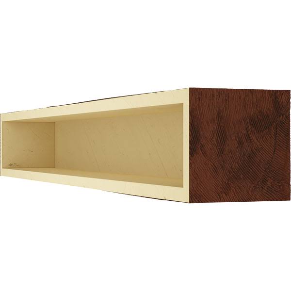Sandblasted Faux Wood Fireplace Mantel M889