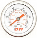Fuel Pressure Gauge 0-100 PSI 1/8in NPT Pack of 2 B213