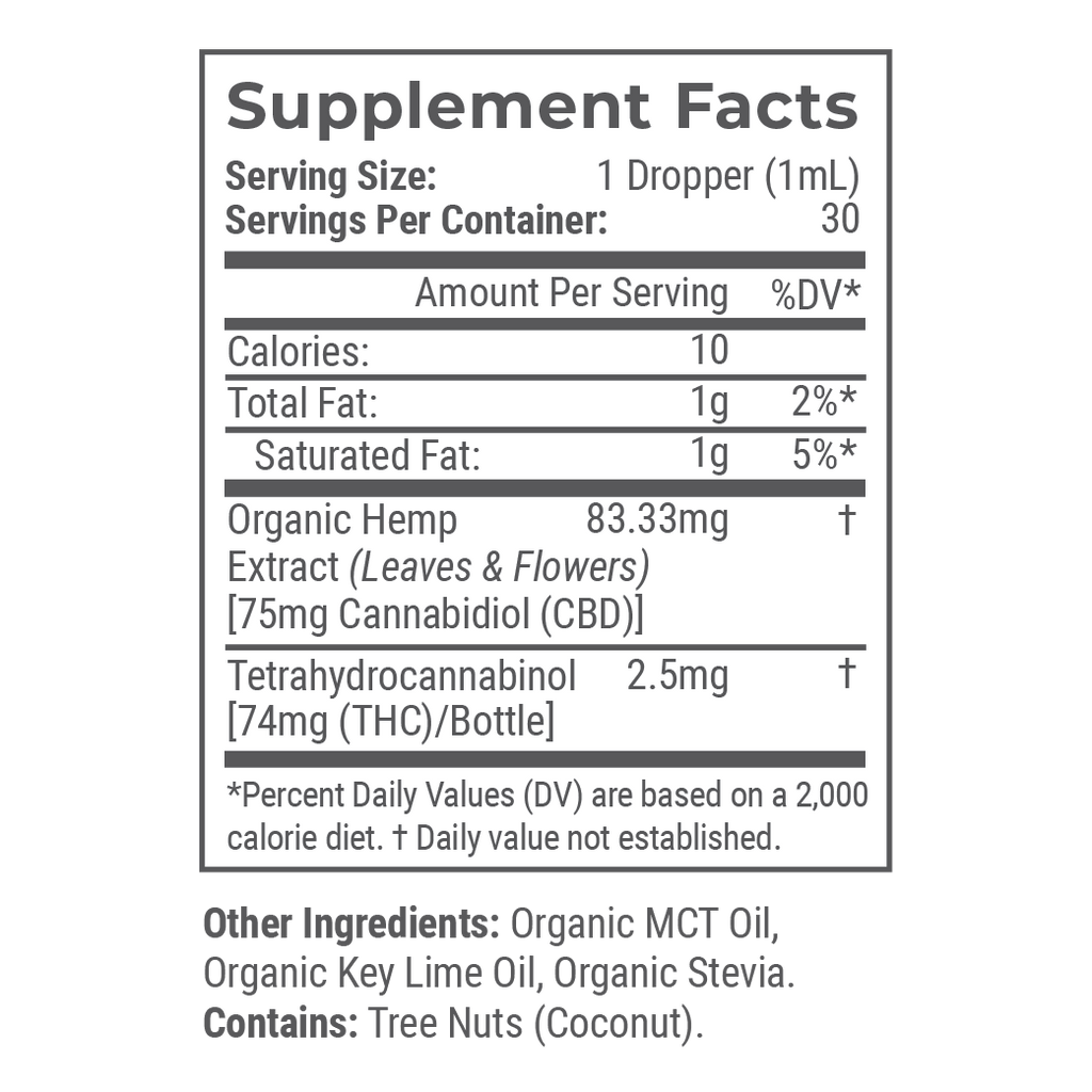 Organic Full Spectrum CBD Tincture O64383