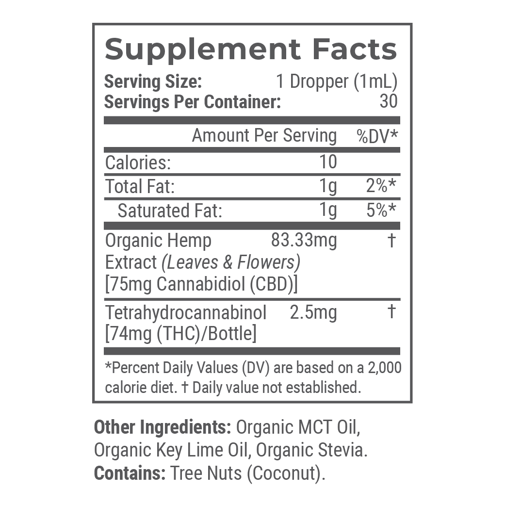 Organic Full Spectrum CBD Tincture O64383