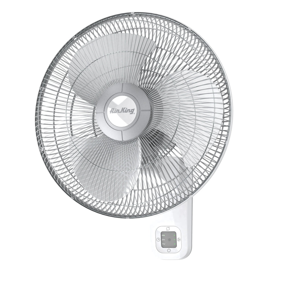 16 Commercial Grade Oscillating Wall-Mount Fan with Remote R488264