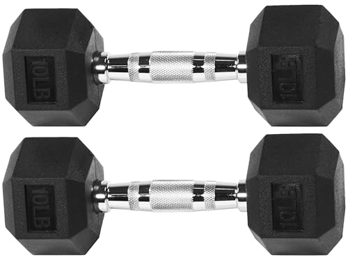 Rubber Coated Hex Dumbbells U483708