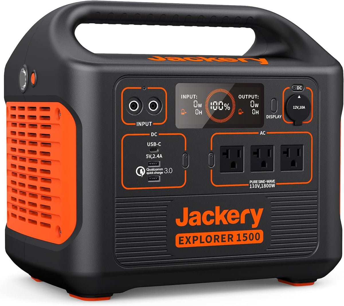 1534Wh Portable Generator with 3 AC Outlets A3765