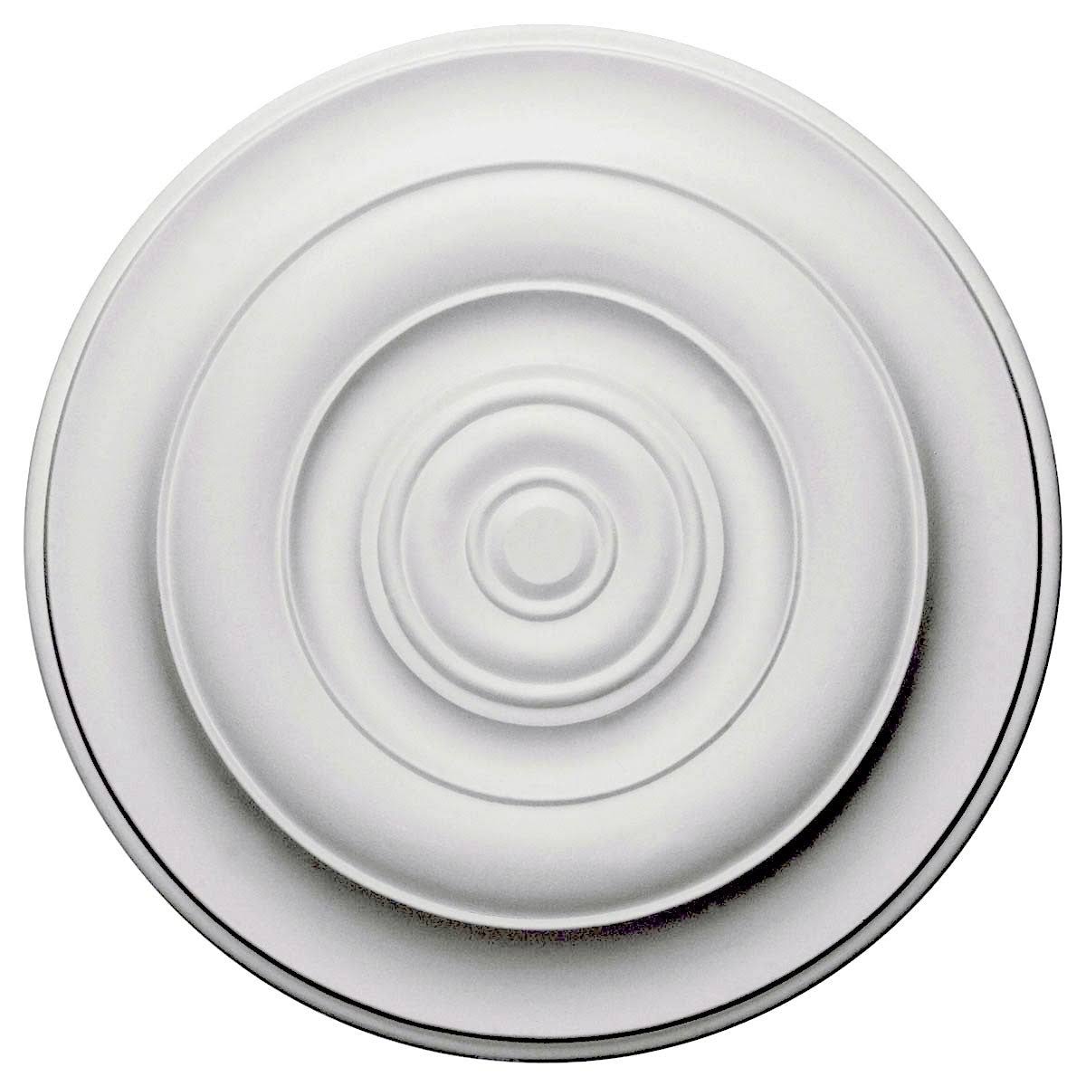 18x22OD x 1 1/2x22P Hand-Painted Ceiling Medallion X275337