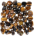 1lb Natural Tumbled Tiger's Eye Stone Gravel W470